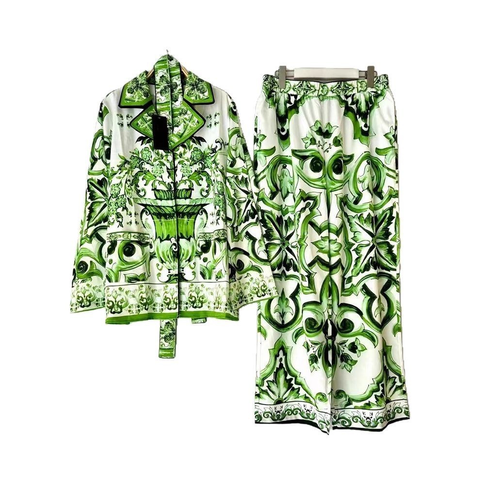 Contrast Color Jacquard Striped Pleated 2 Pieces Set Womens Long Sleeve Stretch T-Shirt Top Elastic Waist Miyake Skirt Suit 240815