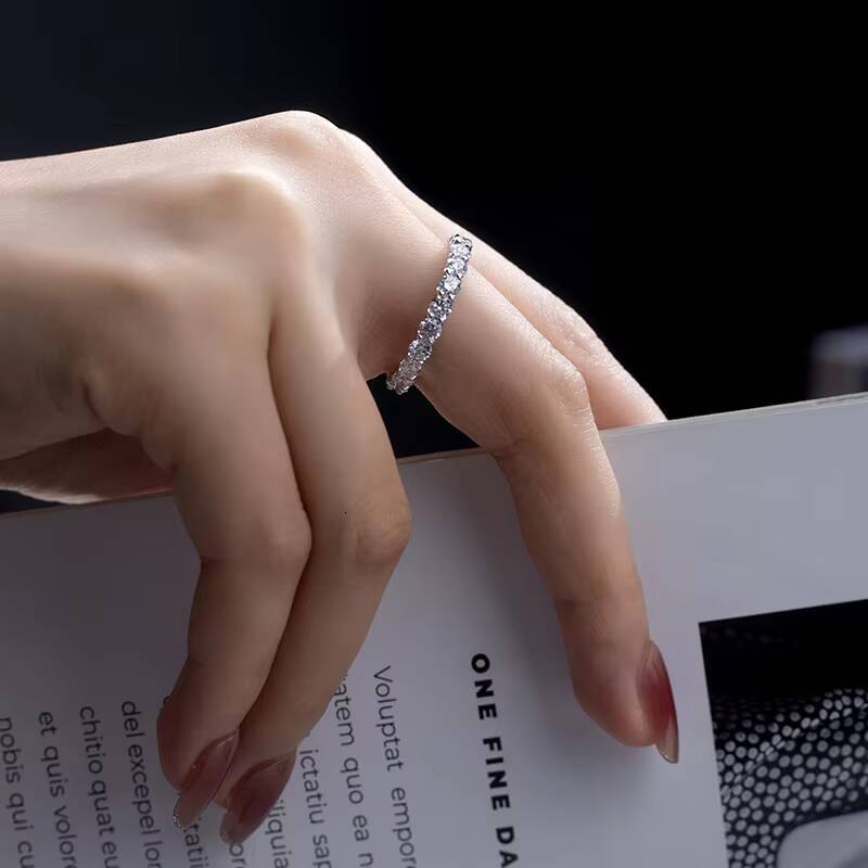 Messi Jewelry Fashion Style MSR-859 14k Gold Diamond Wedding Ring 14K Gold Factory Price