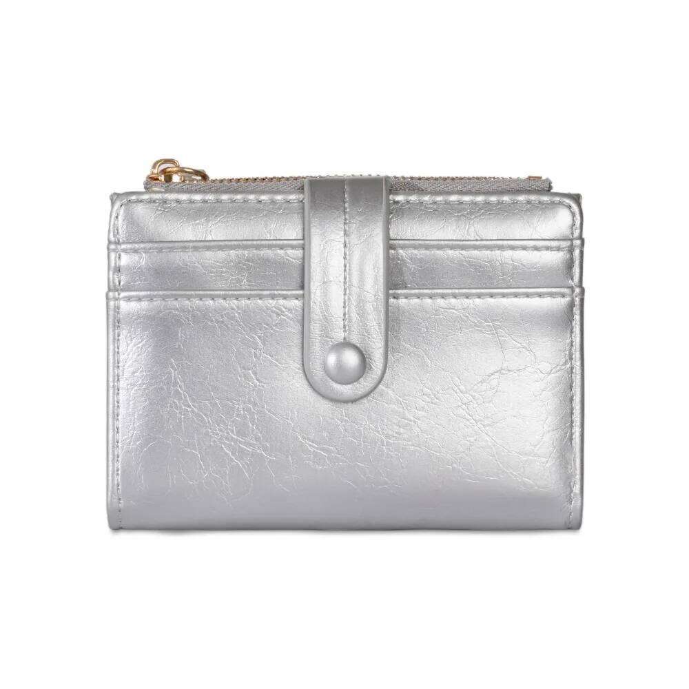 Vintage Retro Women's Zipper Card Holder Pu Short Wallet Ultra Thin Multi-function Coin Purse Daily Z260130