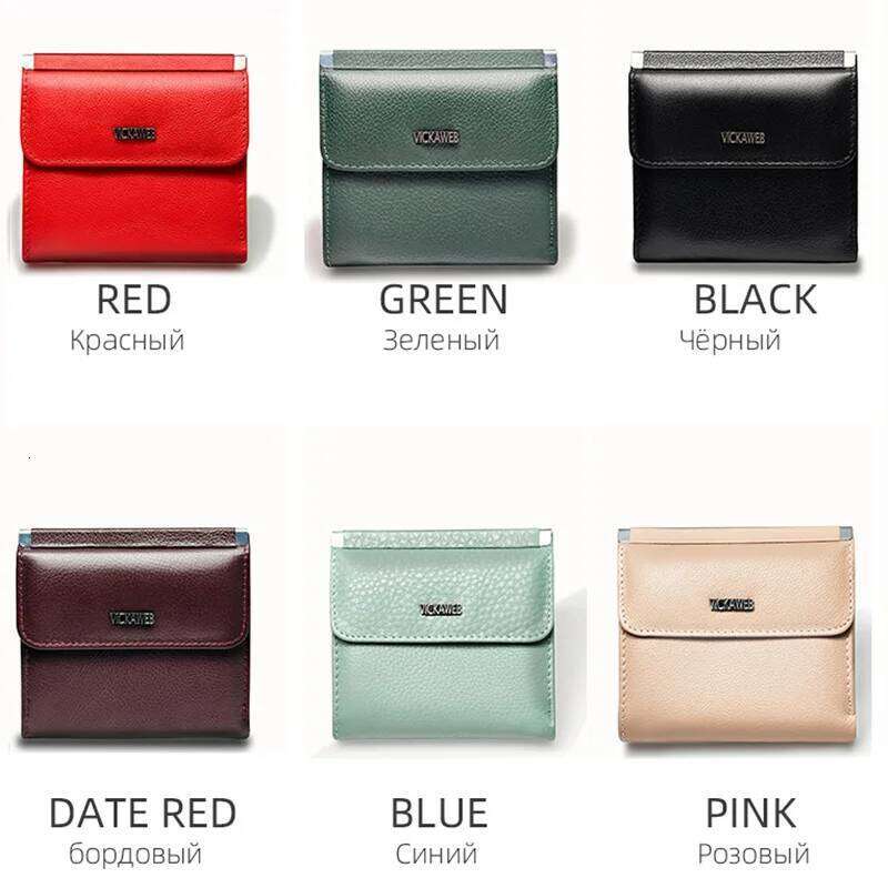 Mini Magnetic Women Short Genuine Leather Fashion Solid Hasp Wallet Female Small Sequined Woman Wallets And Purse Z260130