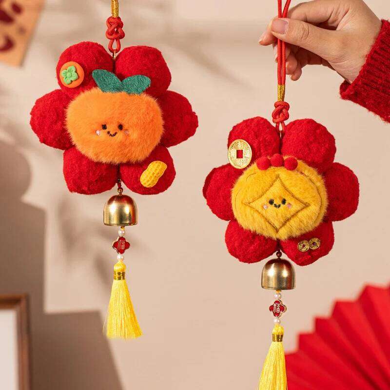 Bag Accessories 2026 New Decoration Horse Year Door Pendant With Tassel Chinese Spring Festival Tet Hanging Ornament