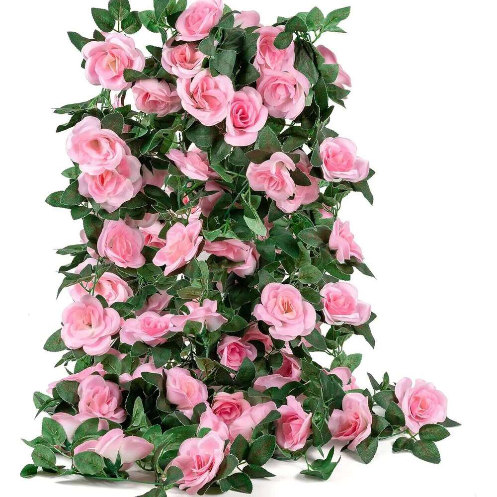 Artificial rose ring hanging wedding party garden home bedroom office decoration W260130