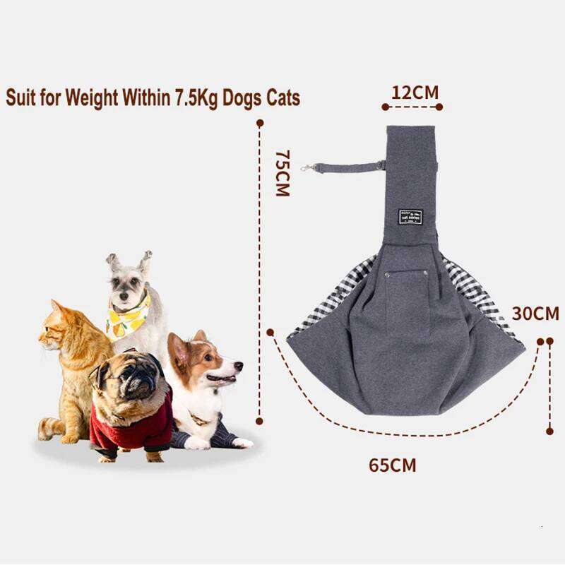 Pet Crossbody Shoulder Outdoor Travel Breathable Cat Bags Puppy Slings Carrier Dog Carrying Supplies Bag 26H0130