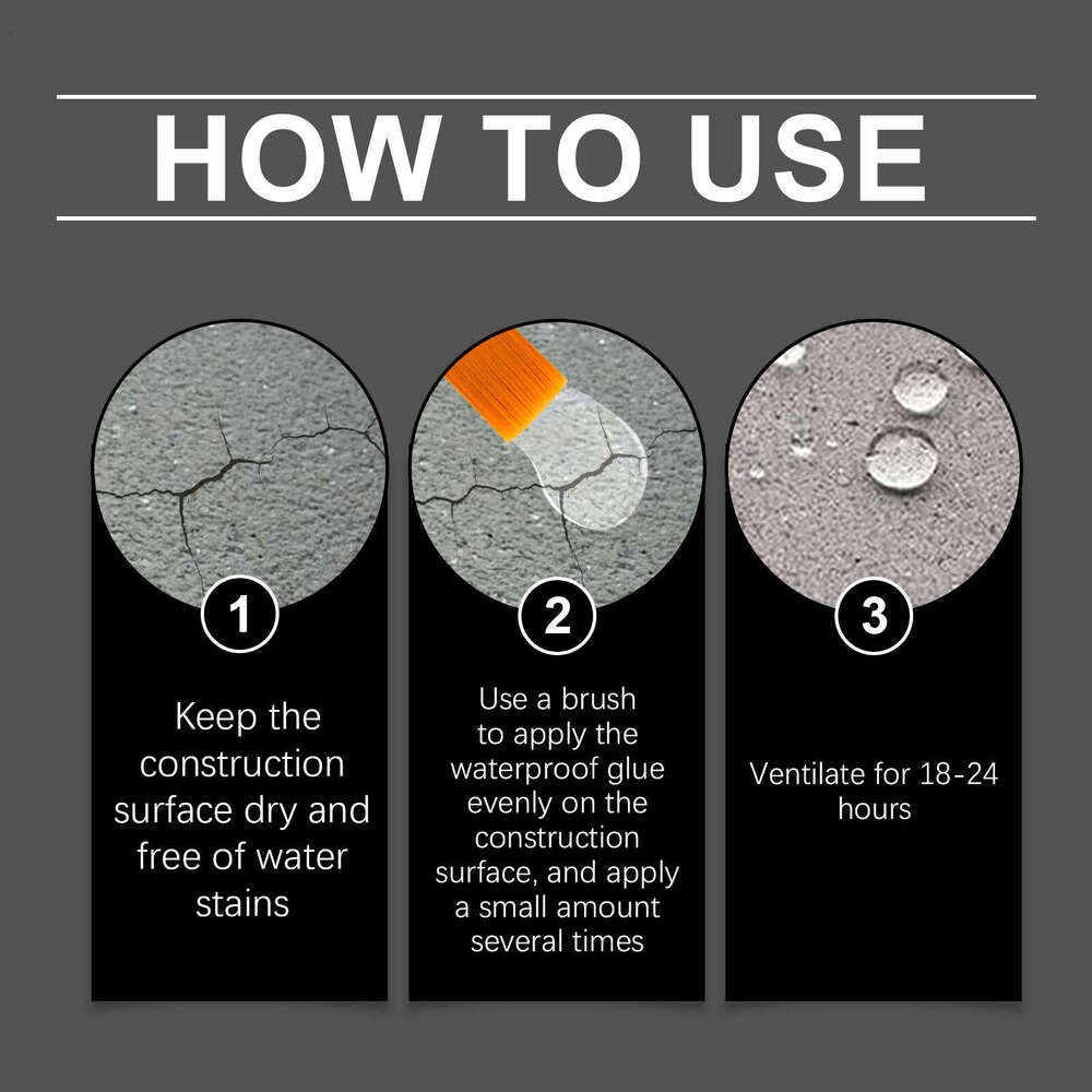 Jakehoe Invisible Sealant Tile Wall Gap Leak Repair Material Waterproof Coating S260130