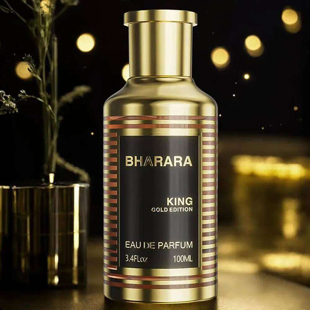 Original Arab Perfumes Bharara King Gold Long-lasting Fragrance MEN's Cologne Eau De Parfum Spray For Man H260130
