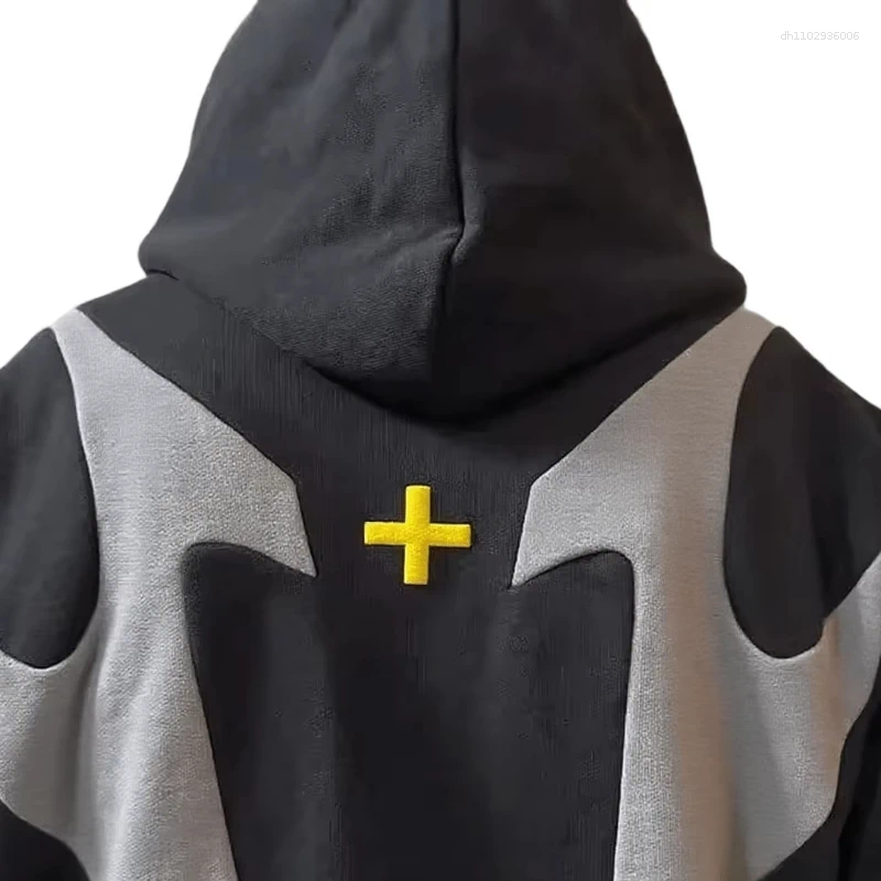 Women's Hoodies Pattern Hoodie Harajuku Casual Zipper Fashion Street Clothing Zip Up Trendy For Hip Hop Streetwear