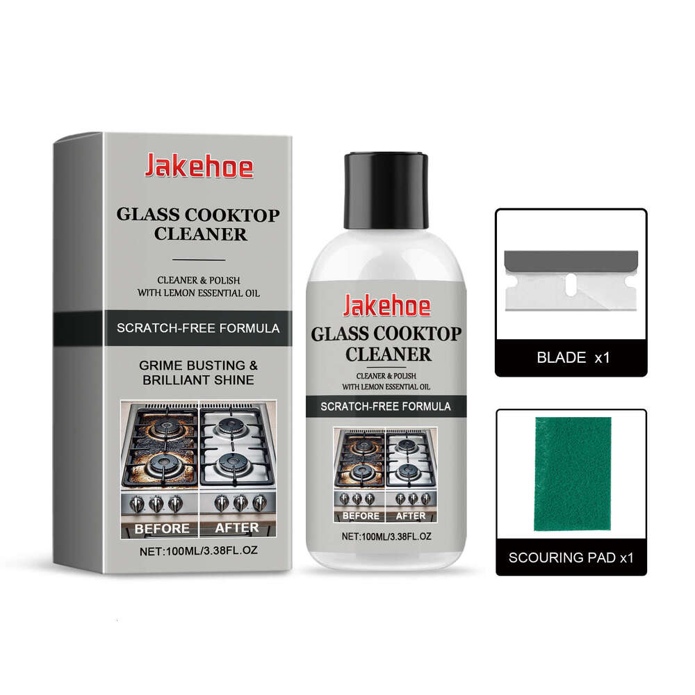 Jakehoe Cleaner Kitchen Range Hood Stove Oil Stain Polishing Brightening Daily Cleaning Agent S260130