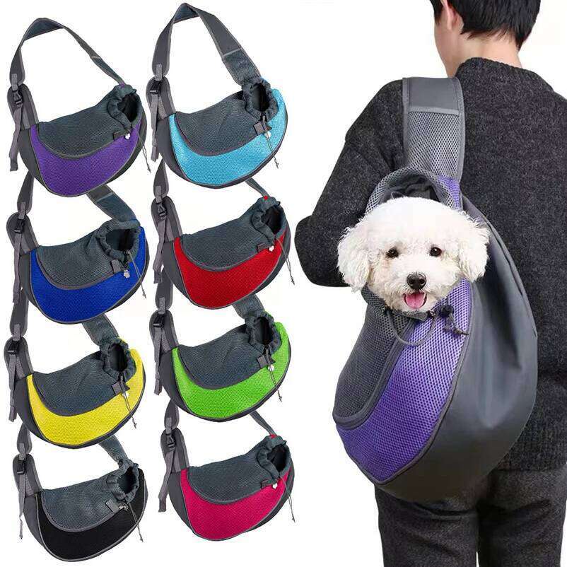 Popular backpack crossbody bag portable thickened material comfortable breathable cat and dog pet supplies 26H0130