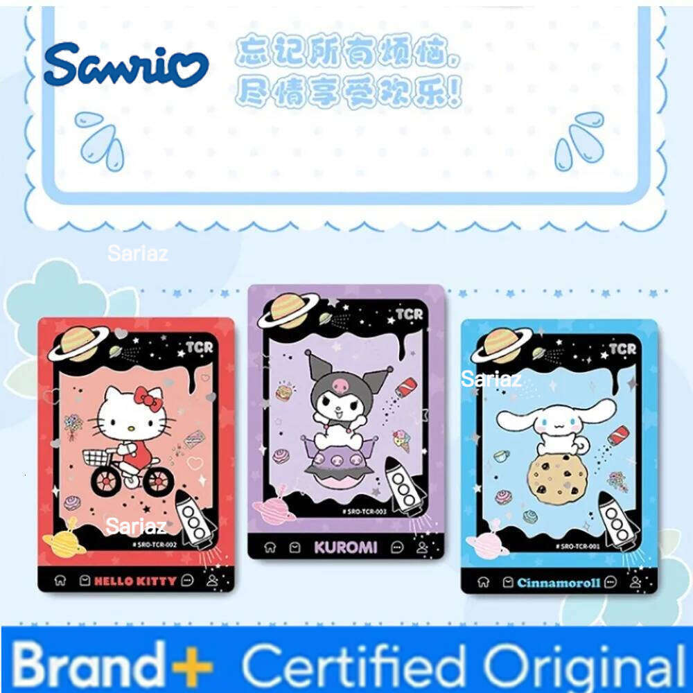 Sanrio KABAO Original Collection Japanese Popular Cute Cartoon Character Window Opening Craft Card Girl Cherish Gift Toys H2601301
