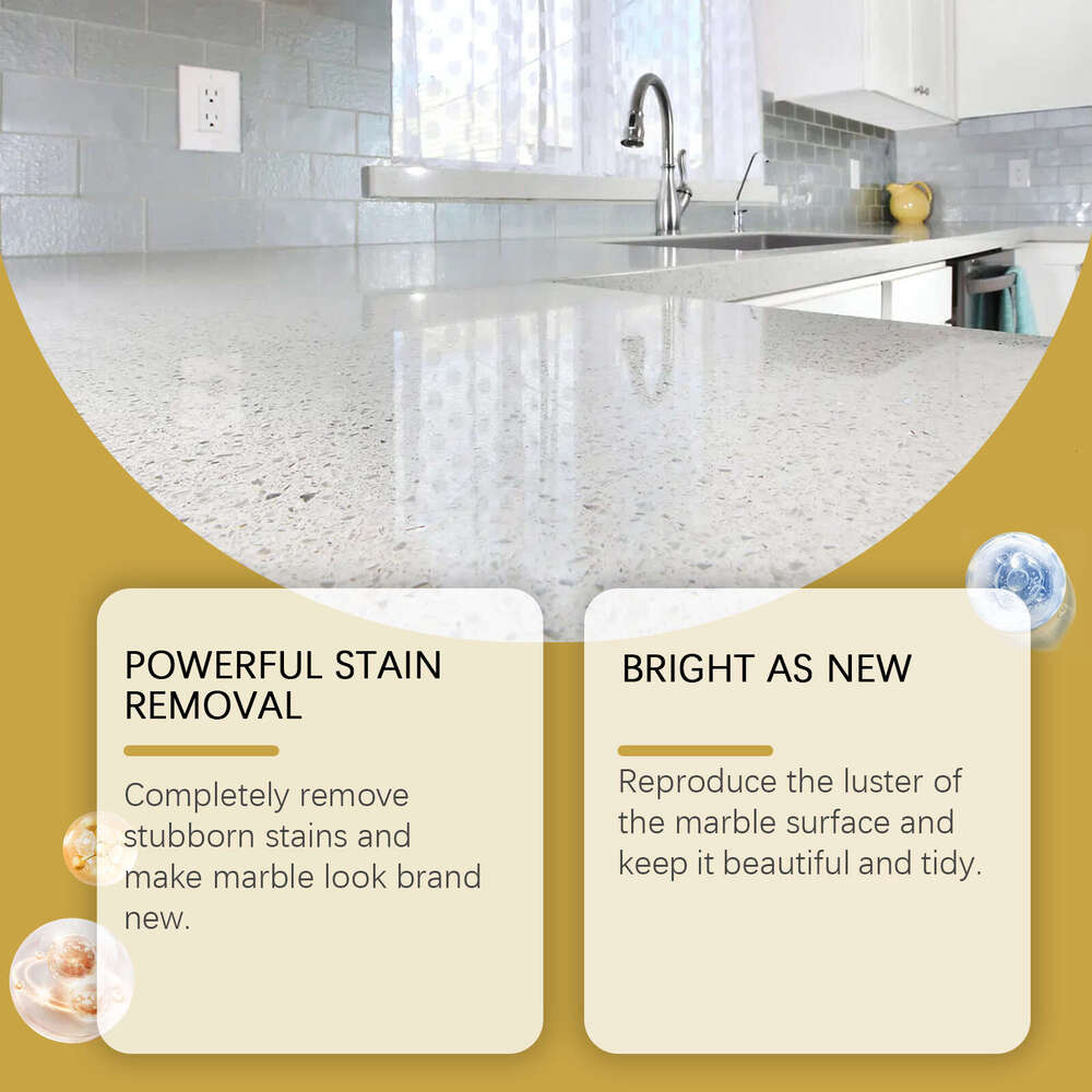 Jakehoe Household Kitchen Countertop Marble Cleaning Stain Removal Maintenance Renovation Cleaner S260130