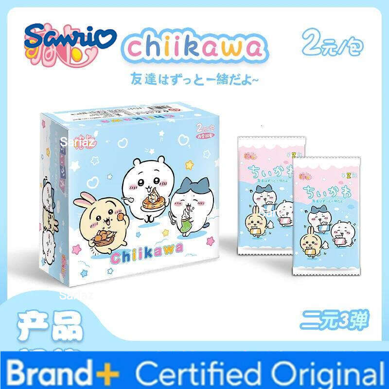 Sanrio 2025 Kuromi Cards My Melody Trading Card Game Hello Kitty Booster Box Cartoon Cute Collection Toy Christmas Gift H260130