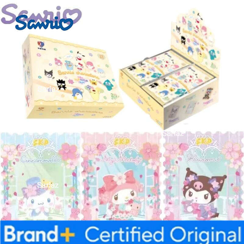 Sanrio Family HelloKitty Collects Sixth Round of The Polaroid Flower Blossom Luck Mini Collection Flash Card Gift H2601301