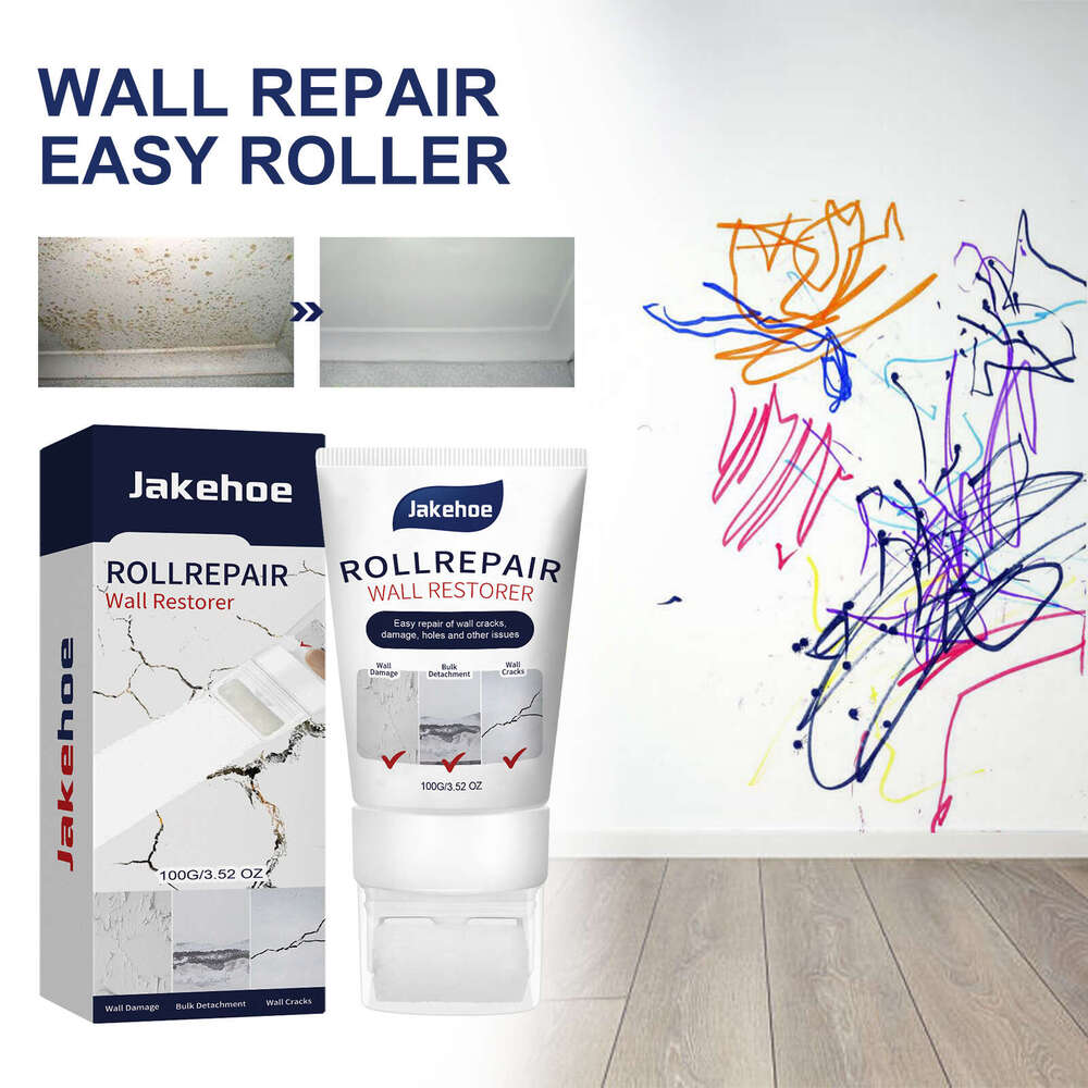 Jakehoe Household White Renovation Paste Moisture-Proof Mildew-Proof Waterproof Interior Wall Repair S260130