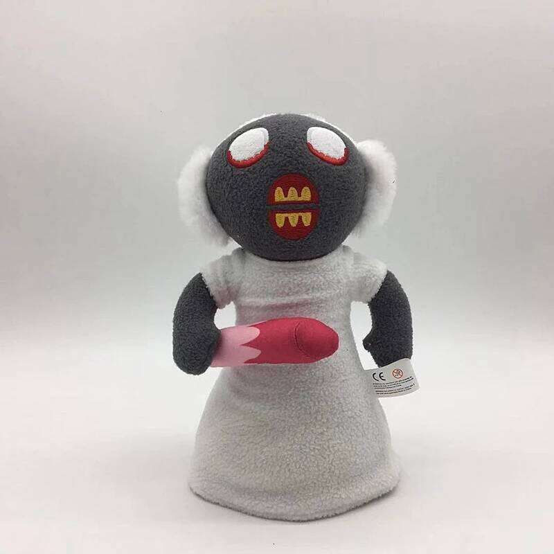 23cm Horror Game Halloween Granny Cartoon Movie Plush Stuffed Animals Collectible Toys Gifts For Y260128