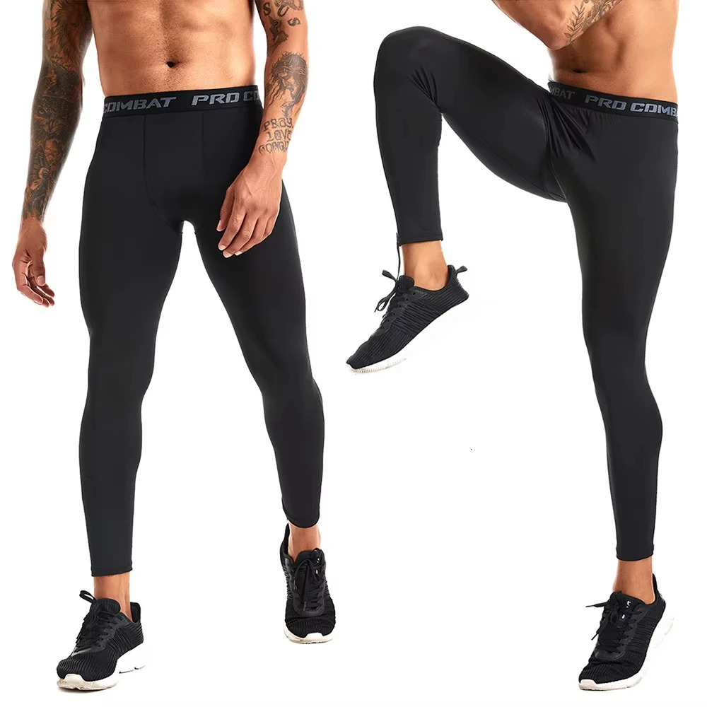 High-Performance Compression Leggings for Men Fitness Workouts Tights for Enhanced Fitness Performance and Running Comfort 260130