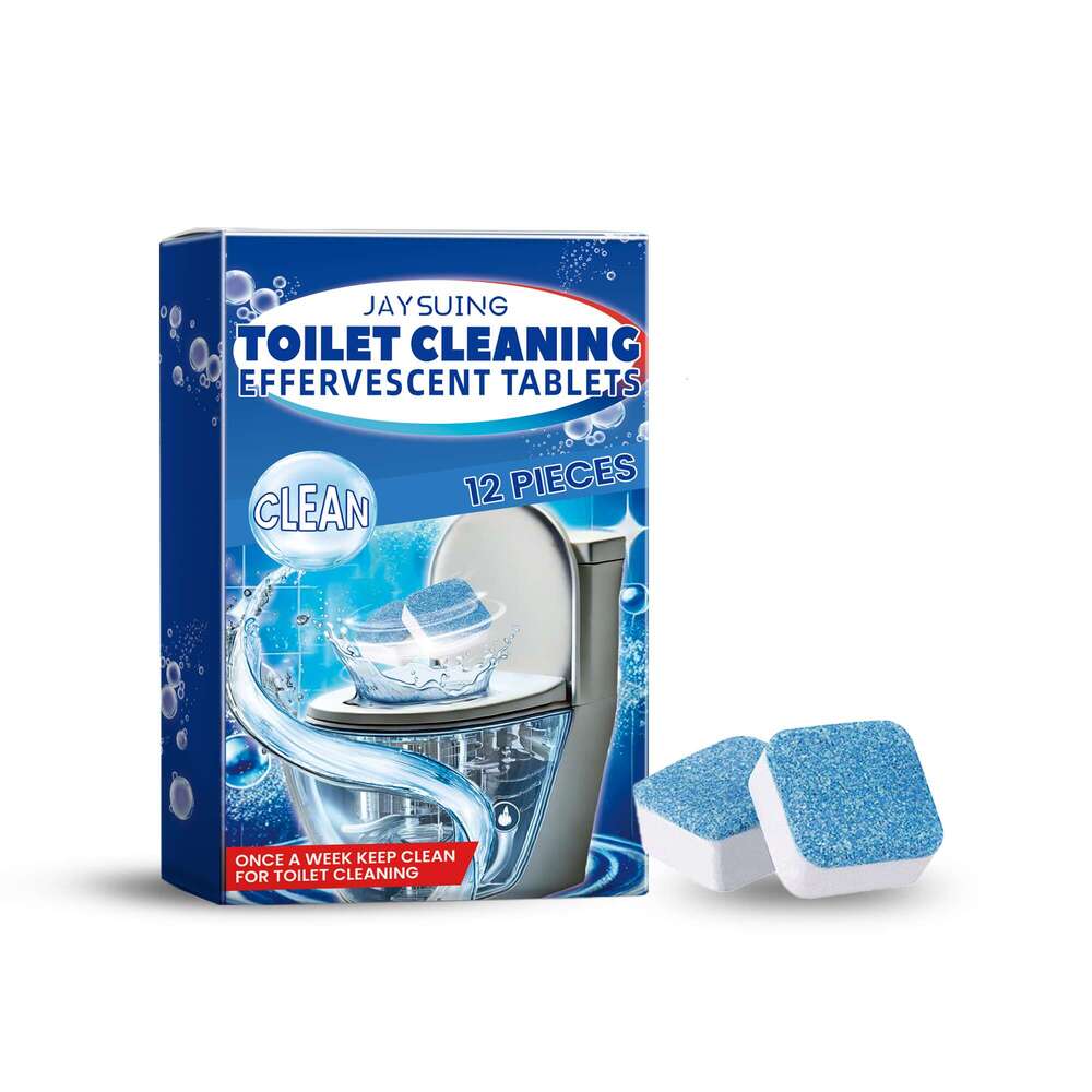 Jaysuing Tablets Fresh Scent Supplies Bathroom Cleaning Toilet Descaling Deodorizing S260130