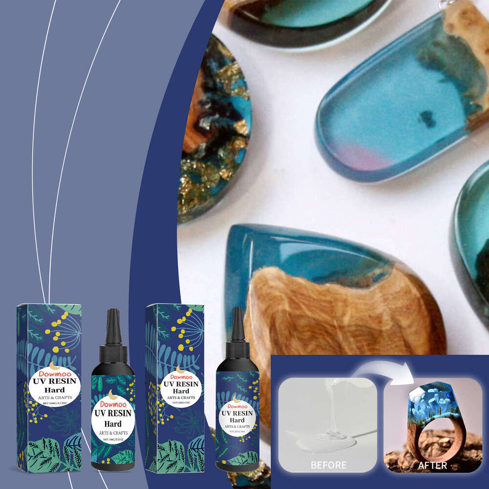 DOWMOO Handmade Creative Resin High Transparency Quick-Drying Glue Odorless Crystal Epoxy S260130