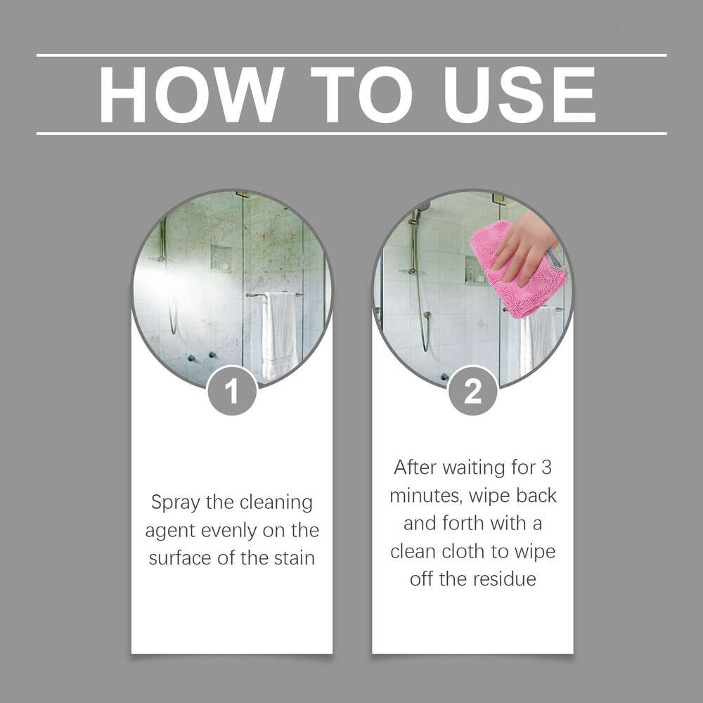 jakehoe Household Kitchen Bathroom Oil Removal Multi-purpose Stain Cleaning Spray S260130