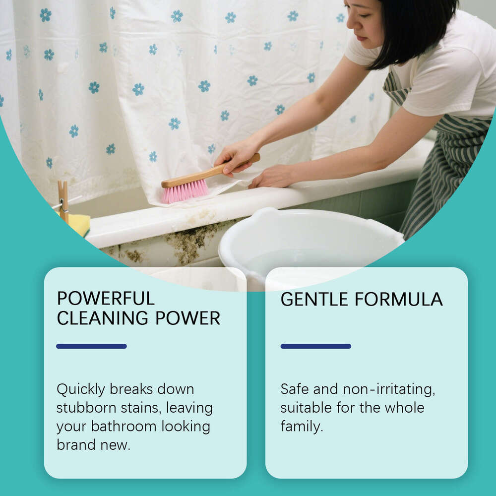 Jue Fish Bathroom Cleaner Household Toilet Bathtub Tile Stain Removal Deep Cleaning S260130