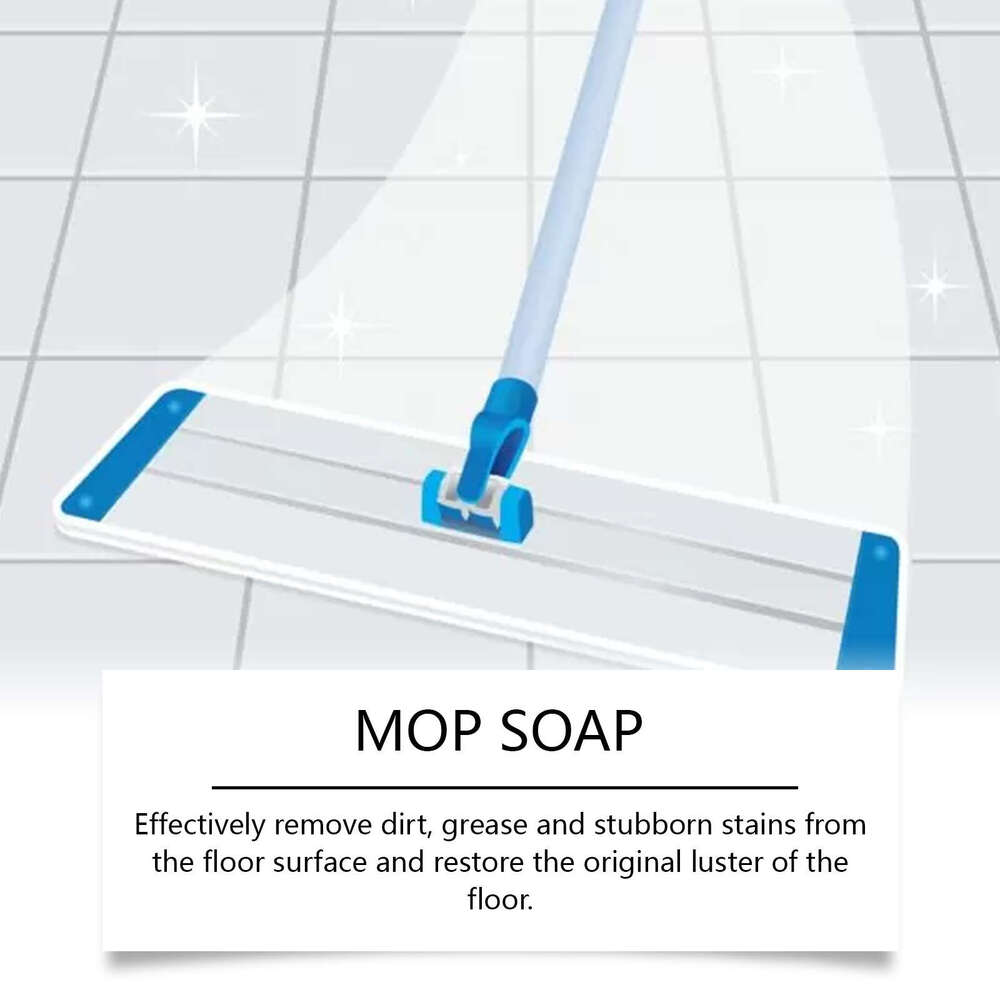 Jakehoe Mop for Hardwood Floors and Tiles Stain Removal Daily Maintenance Renovation Cleaner S260130