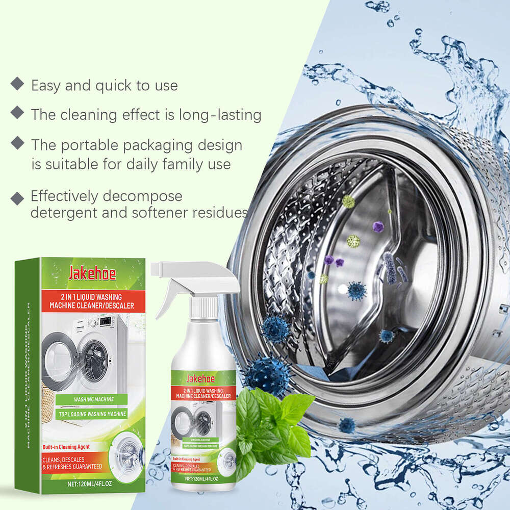 JAKEHOE Washing Machine Cleaner Inner Tub Deep Powerful Stain Removal Multi-effect Household Cleaning Agent S260130