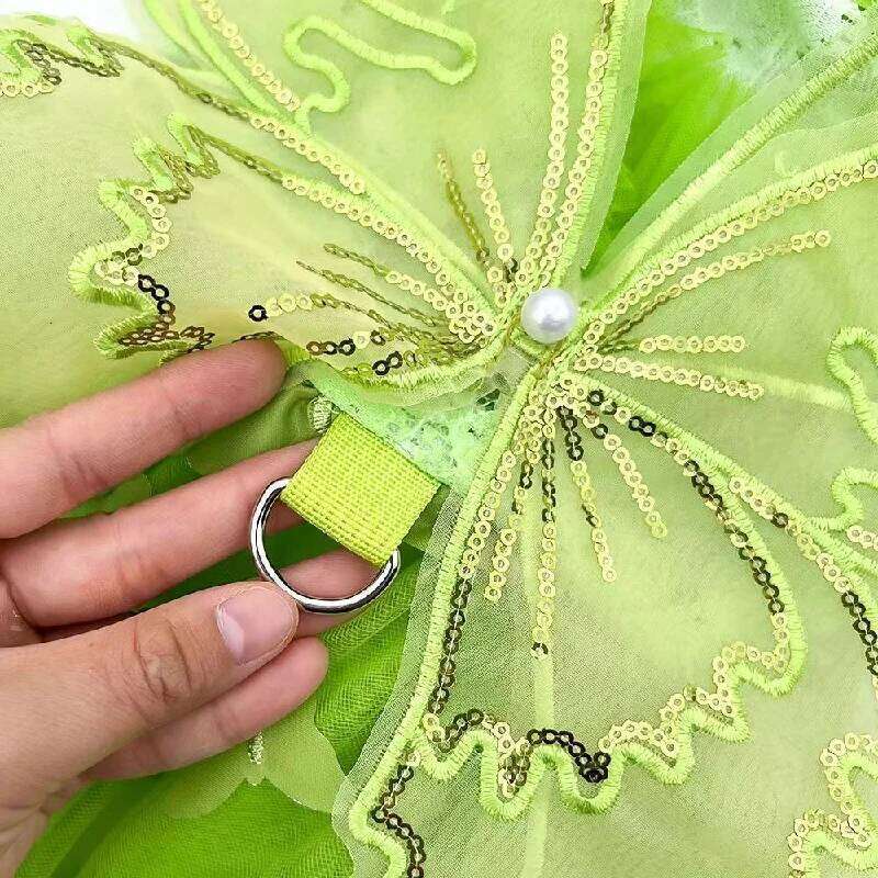 Dog Summer Dress Pets Luxury Clothes Puppy Bridal Gown Tulle Skirt Doggy Clothing Vestidos for Medium Big Dogs Butterfly H260130