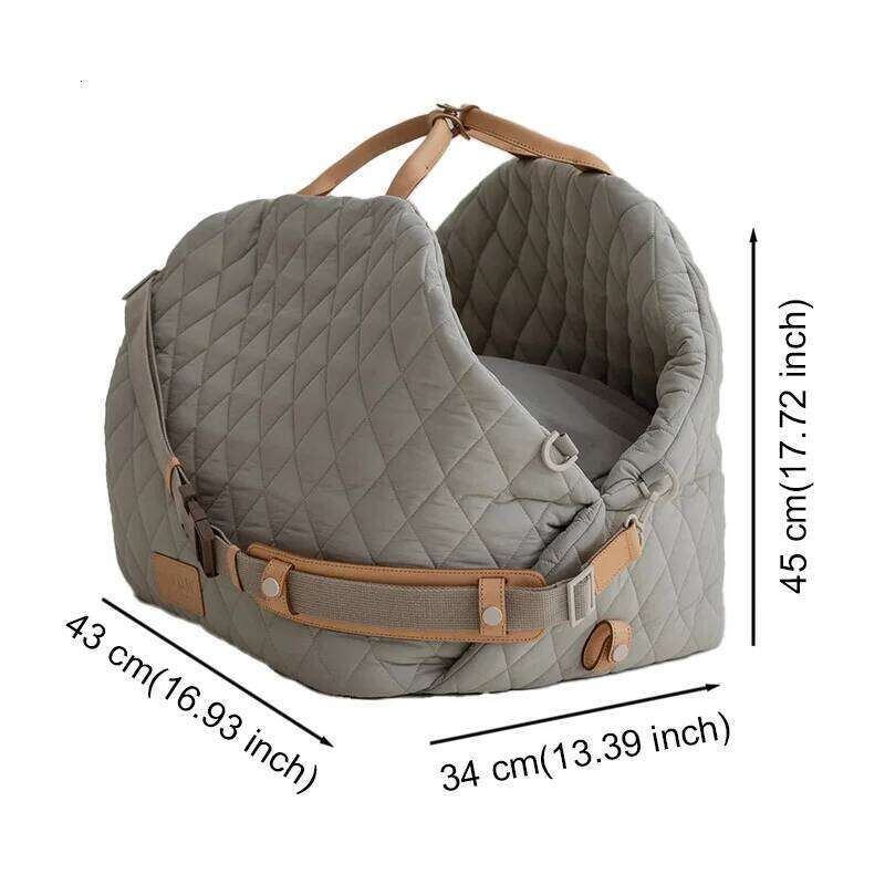 Luxury Outdoor Waterproof Portable Hand For Puppy Cat Multi-use Pet Carrier Dog Car Seat Travel Bag 26H0130