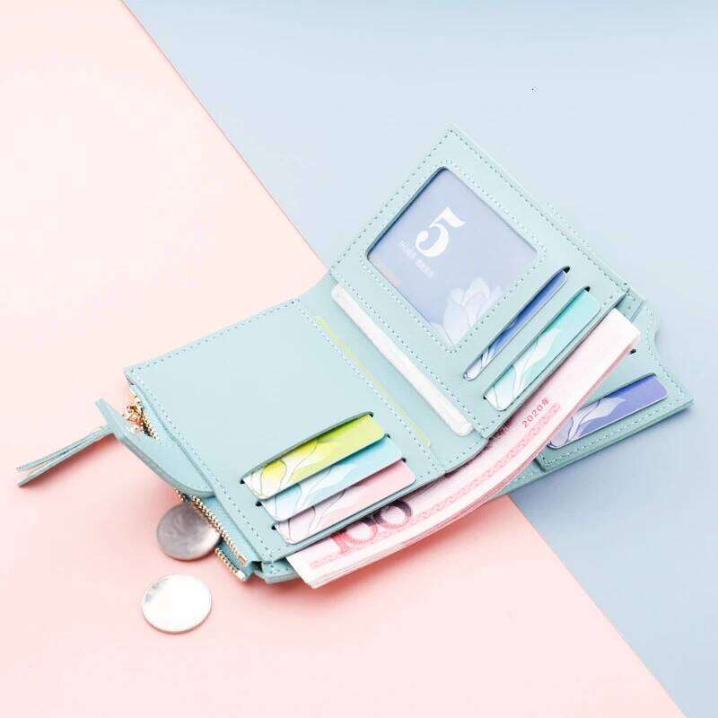 Mini Purse Small Women Wallet Female For Girls Lady Pink Wolet Walet Perse Money Bag Caibu Cardholder Parse Business Card Holder Z260130