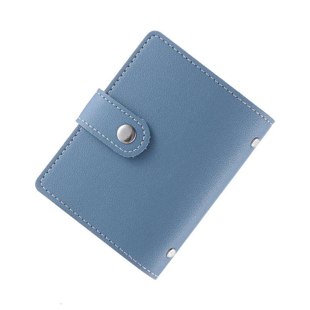 26 Slots Pocket Bag Women Men Purse Credit Card Holder Wallet PU Leather RFID Blocking Z260130