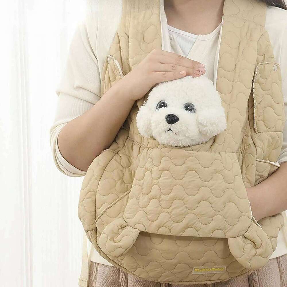 1 Pc Carrier Chest Bag Unique Decorative Portable Multifunctional for Puppy Small Pets Pet Outing Backpack 26H0130