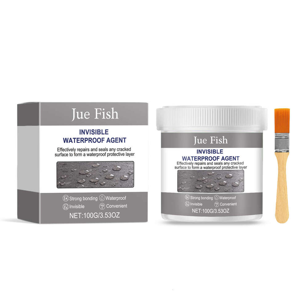 Jue-Fish Invisible Glue, Coating Home Repair Leak Gap Non-Falling Off Wear-Resistant Waterproof Sealant S260130