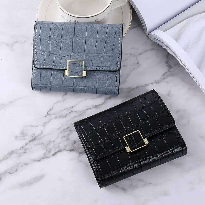 Mini Clutch Girl Money Bag Holder Ladies Small New Women's Leather Wallet with Multiple Card Slots Z260130