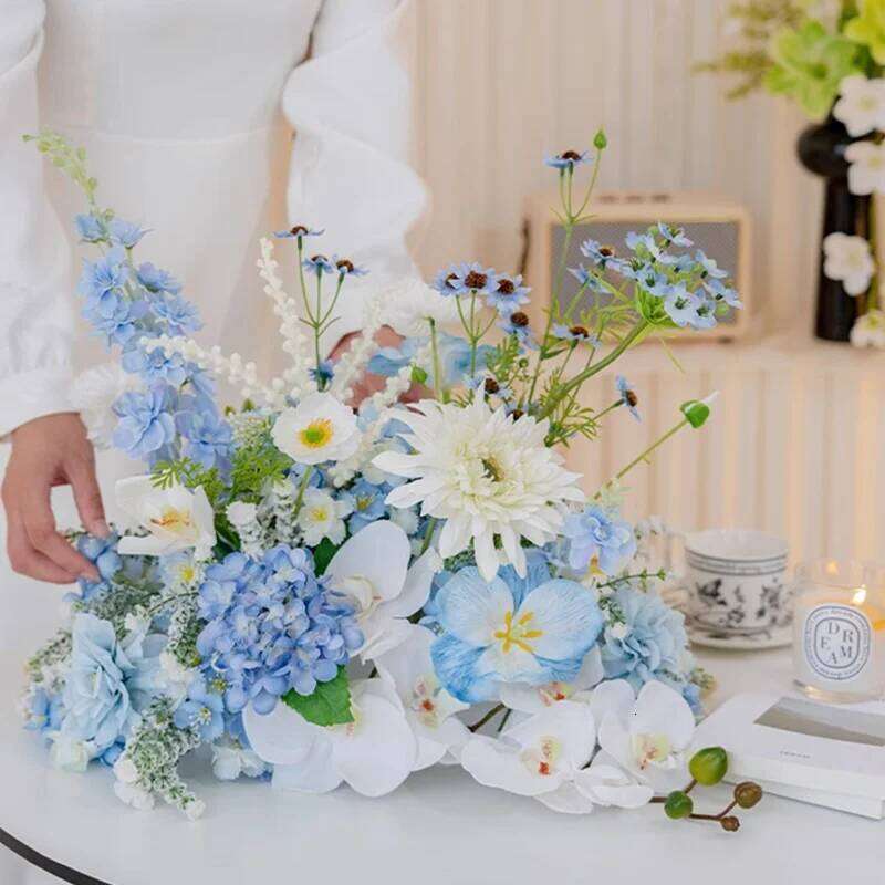 Multicolour Series Wedding Table Centerpieces Flower Decor Candleholder Banquet Event Supplies decor Props Window Display Gifts W260130