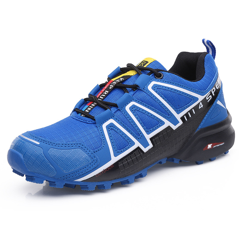 New Large Size Outdoor Climbing Sports Shoes Men'S Shoes Non Slip Shock Absorption Sports Climbing Shoes Breathable Hiking Shoes Men 2026s hot