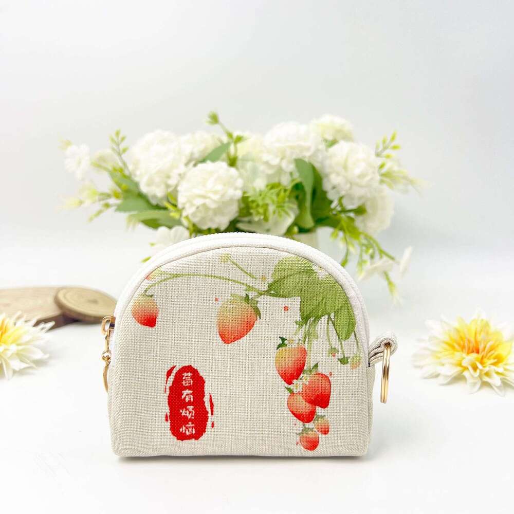 Source Factory Custom Digital Heat Transfer Coin Purse Shell Storage Small Bag Handmade Wallet Card Holder MASA