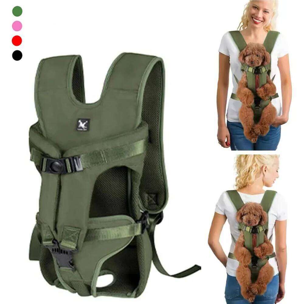 Pet Backpack Carrier Cat Front Travel Dog Bag Carrying For Animals Small Medium Dogs Bulldog Puppy Mochila Para Perro 26H0130