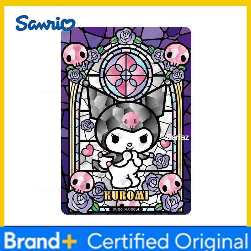 Sanrio KAYOU genuine bag Kulomi anime character collection card children's toys Christmas gift H260130