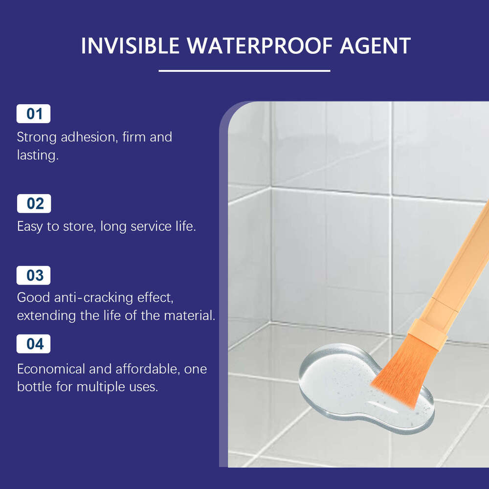 Jaysuing Transparent Glue Tile Wall Penetration Seal Leak-Proof Wear-Resistant Home Renovation Waterproof Coating S260130