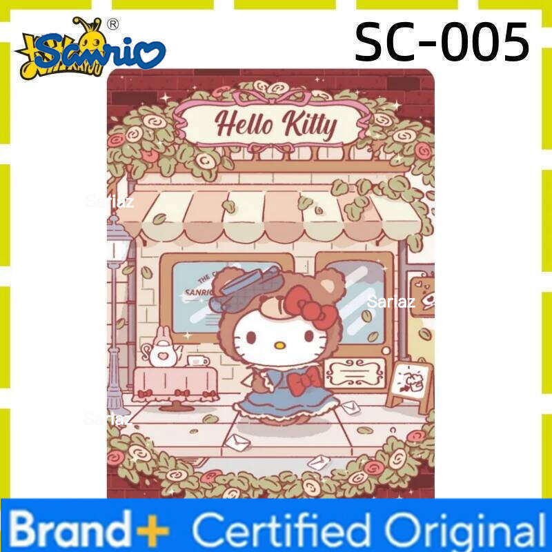 Sanrio KAYOU Genuine Card Flower Fragrance Story Mengmeng Collection Pack Family Collectible Cards Toys Gifts H26013011