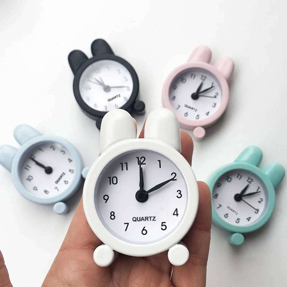 Creative Cute Mini Metal Electronic Small Alarm Clock W260130