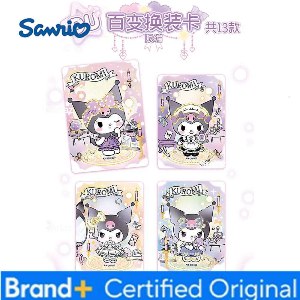 Sanrio KABAO Original Limited Character Japanese Cartoon Star My Melody Kuromi Exquisite Polaroid Card Toy Christmas Gifts H260130