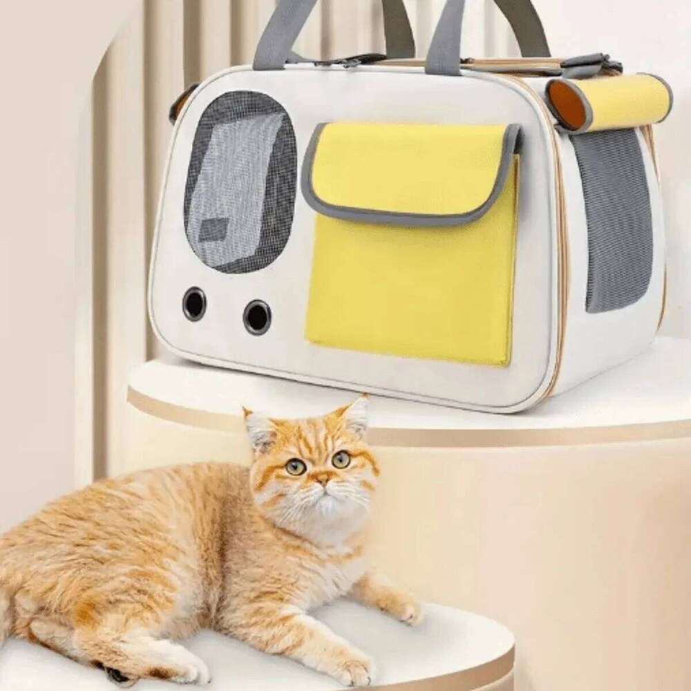Portable Pet Carrier Bag Small Dogs Cats Ideal for Travel and Outdoor Activities 1Pcs 26H0130