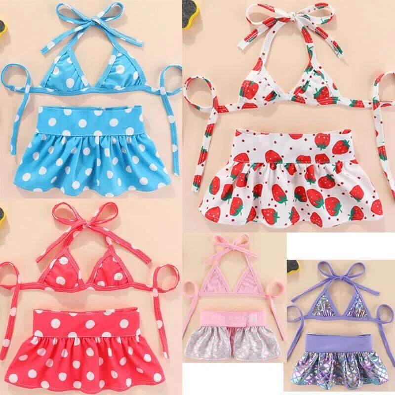 Fashion Dress Set Dogs,Mermaid Dog Clothes,Girls Bikini Swimsuit for Small Dogs,Yorkshire Terrier,Puppy Skirt,Summer H260129