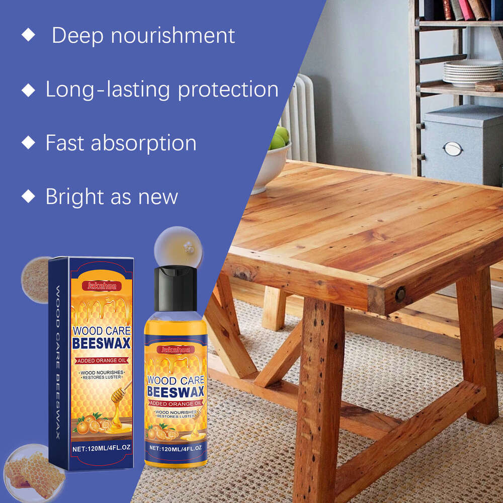 Jakehoe Beeswax Polish Designed for Surfaces Nourishing and Protecting Wood Gloss Durable Spray S260130