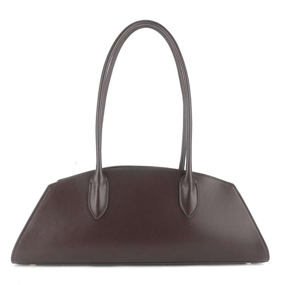 Totebag Shoulder ROSE NOIRE Genuine Leather French Retro Sausage Autumn Winter Commuter Suede Underarm Bag Single Handbag