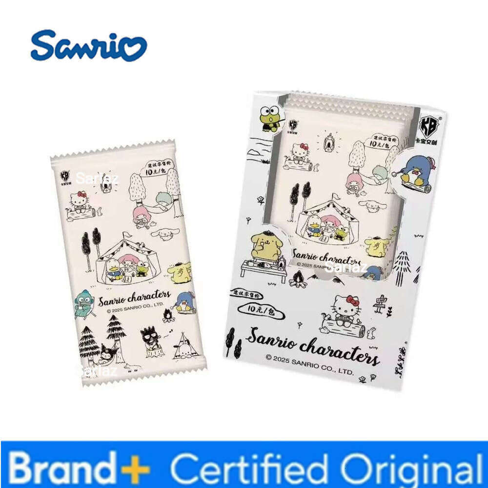 Sanrio KABAO Brand New Family Official Cards 2nd Edition Anime Collectibles Set Bao merchandise Kawaii IP Hot Trend Enthusiasts H260130