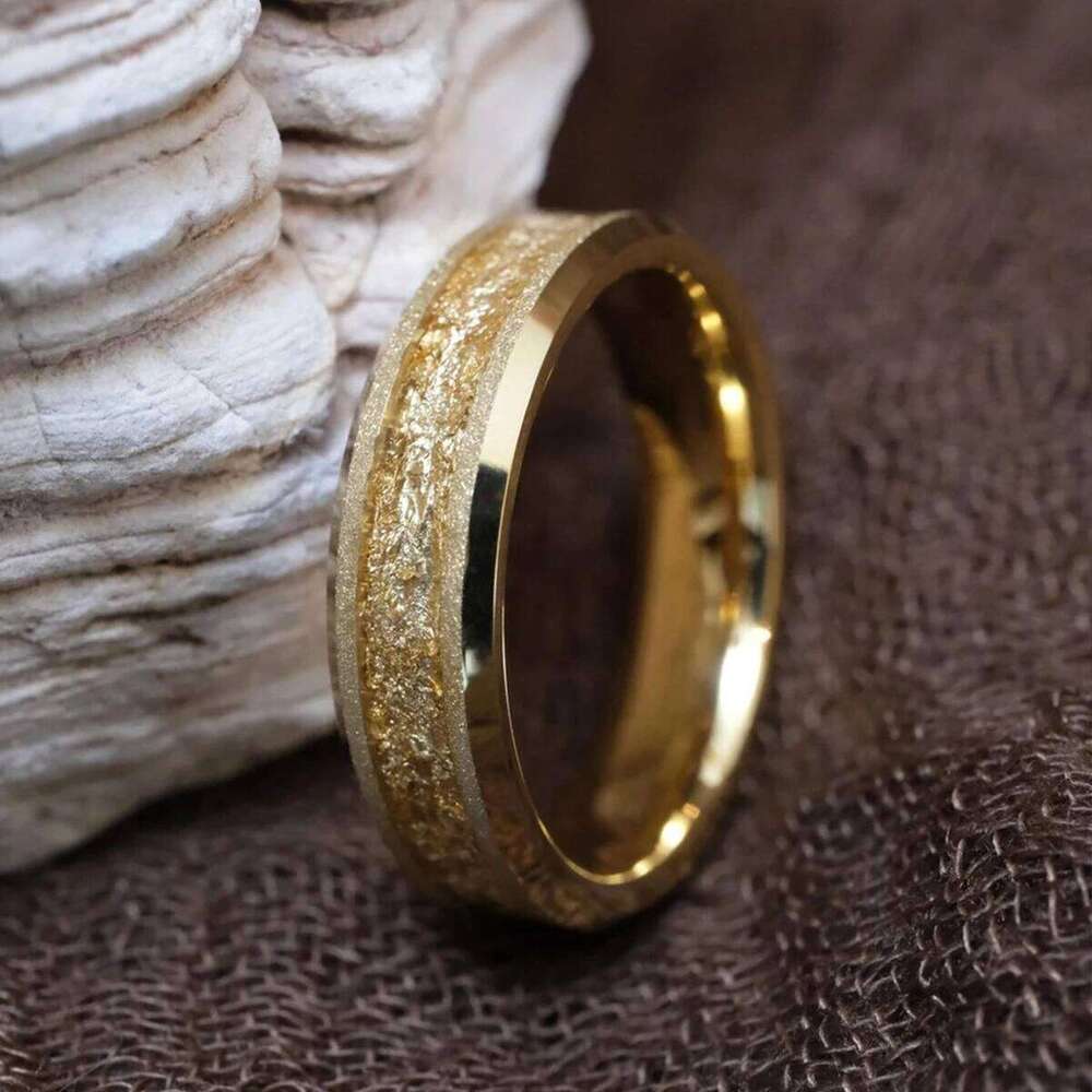 6MM tungsten carbide ring Men's wedding bands anillos bague homme pareja de compromiso fashion jewelry couple engagement rings XJ260130