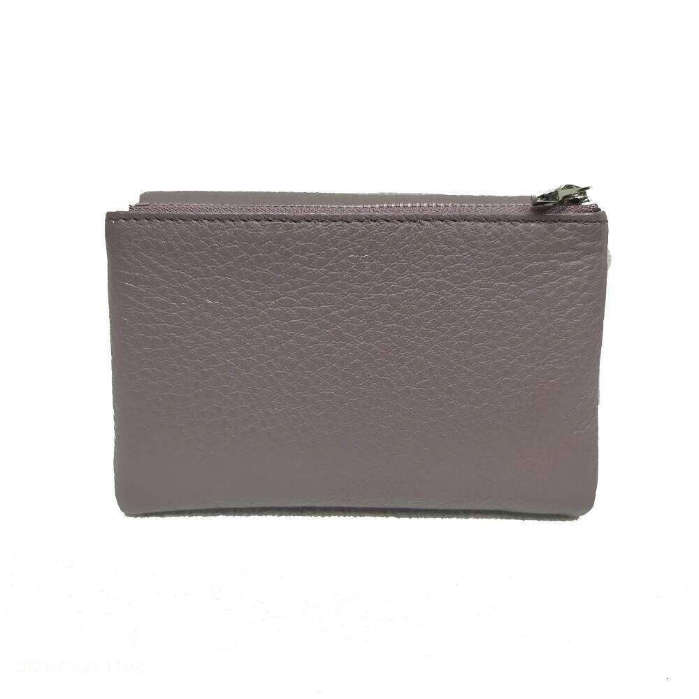 Women's Wallets Cowhide Fashion Short Wallet Soft Genuine Cow Leather Ladies Rainbow Coin Purse Bag ID Card Holders Purses Z260130