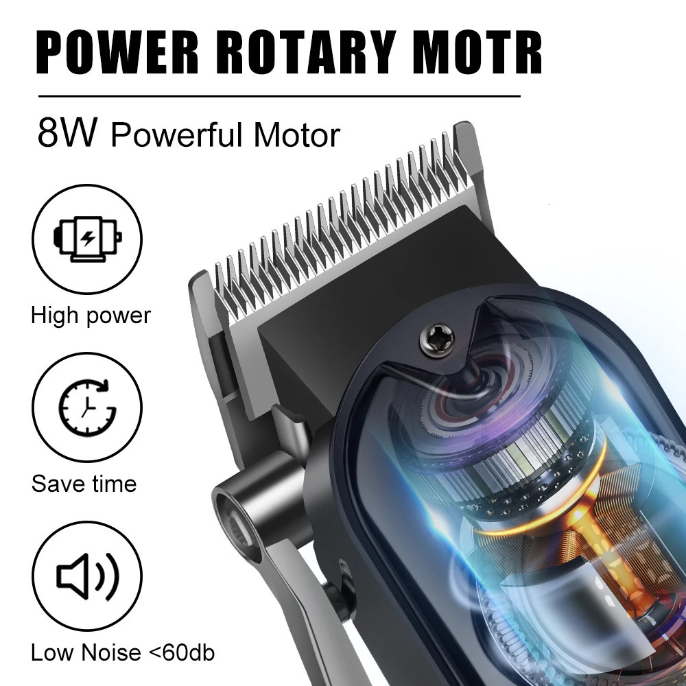 Hair cutting machine professional beard shaving machine hair clippers trimmer electric razor Shaver for man 3 set gift 260129