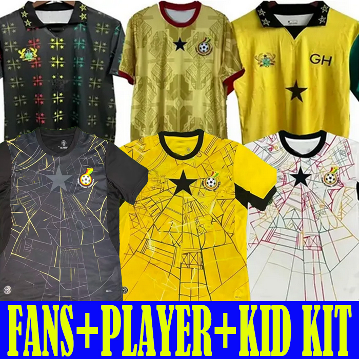 2026 2027 Ghana national football team Soccer Jerseys 25 26 27 J.AYEW A.FATAWU E.NUAMAH WILLIAMS SEMENYO KUDUS OWUSU SULEMANA fans player Football Shirts Men Uniforms